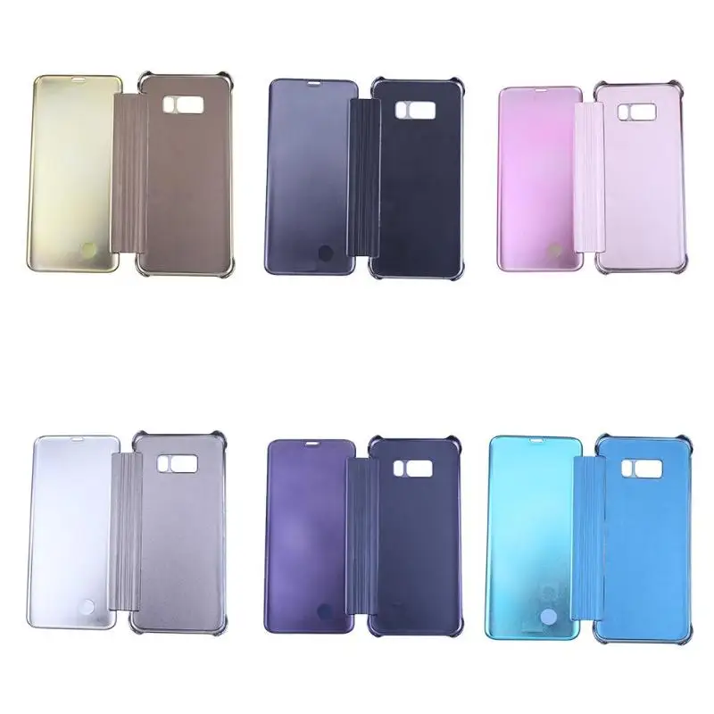 ALLOET Electroplating Smart Mirror Protective Flip Case Cover for Samsung S8+ Luxury Smart Mirror Cases Coque for Note 8Plus
ALLOET Electroplating Smart Mirror Protective Flip Case Cover for Samsung S8+ Luxury Smart Mirror Cases Coque for Note 8Plus