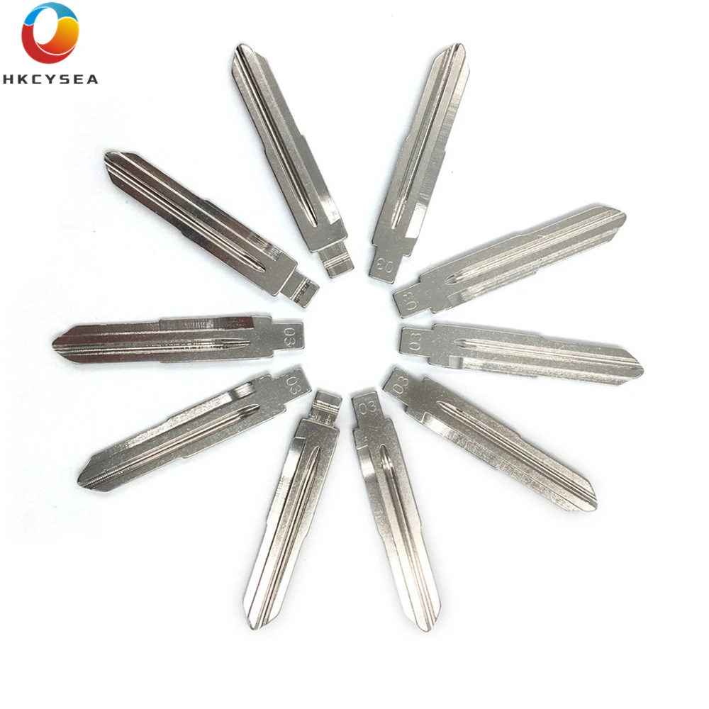 HKCYSEA 10 pcs/lot Universal Metal Blank Uncut Flip KD Remote Key Blade Type #03 for Old Honda NO.03 Blade
HKCYSEA 10 pcs/lot Universal Metal Blank Uncut Flip KD Remote Key Blade Type #03 for Old Honda NO.03 Blade