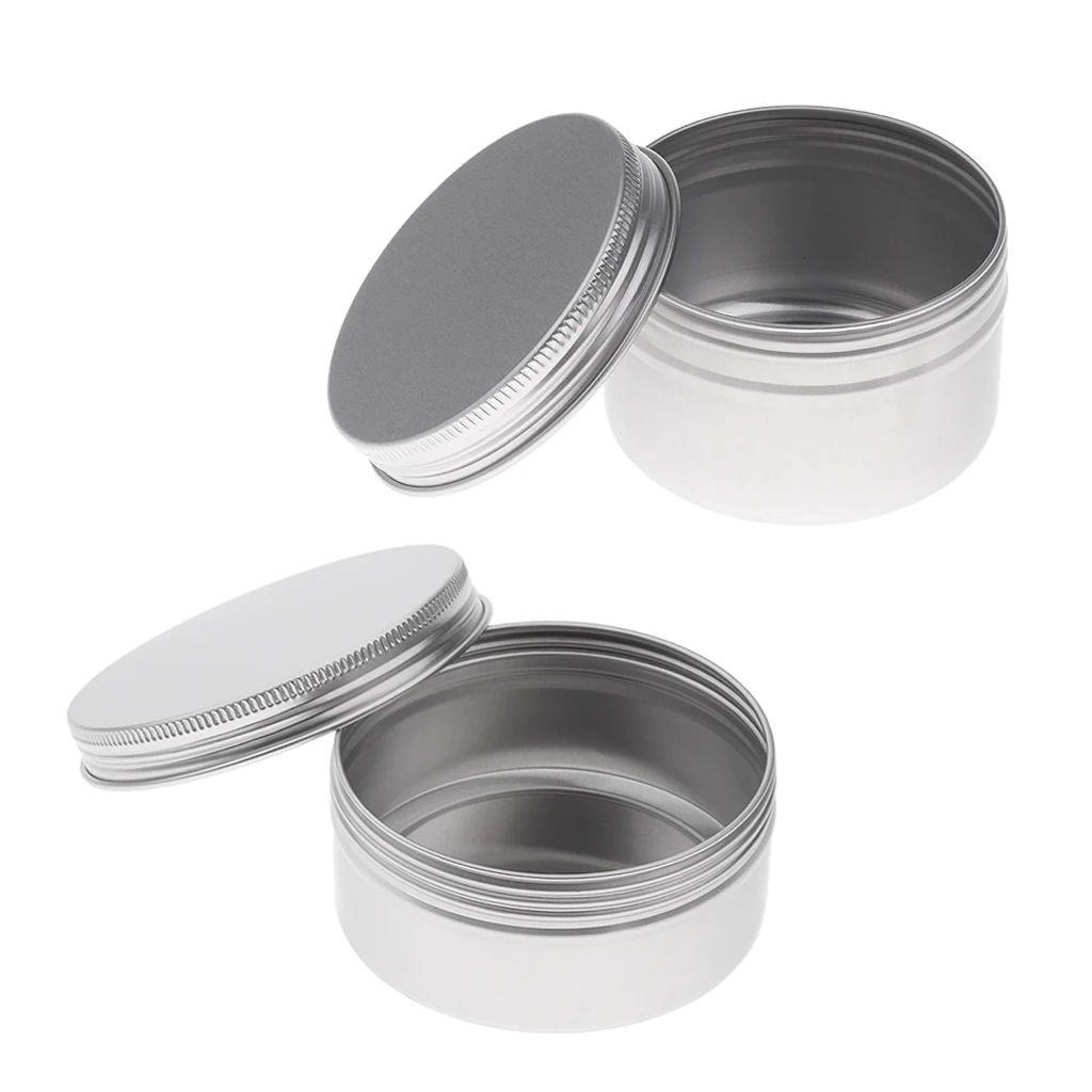 Travel Case Aluminium Alloy Sealing Tank Box Tableware Spice Jar Survival Kit Can 120g+150g 68*44MM 83*38MM
Travel Case Aluminium Alloy Sealing Tank Box Tableware Spice Jar Survival Kit Can 120g+150g 68*44MM 83*38MM