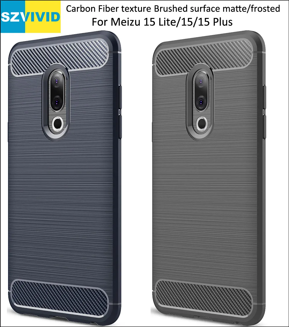 Carbon Fiber Case For Meizu 15 Plus M15 Lite Brushed TPU Silicone Matte Frosted Protector Cover 16 Plus
Carbon Fiber Case For Meizu 15 Plus M15 Lite Brushed TPU Silicone Matte Frosted Protector Cover 16 Plus