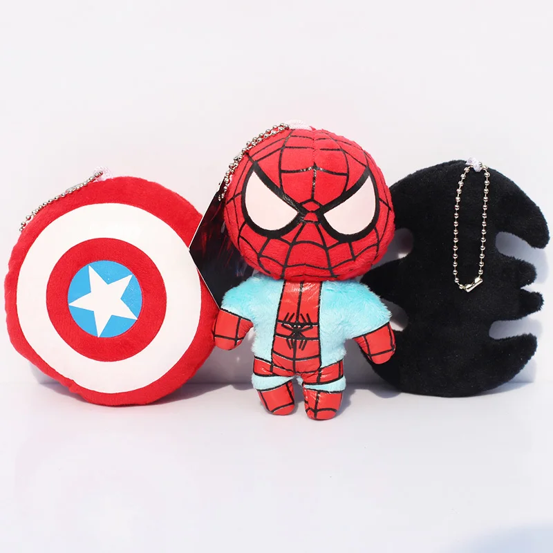 Super Hero The Avengers Captain America Spiderman Batman plush Keychain Pendant toys
Super Hero The Avengers Captain America Spiderman Batman plush Keychain Pendant toys