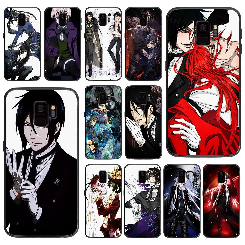 Anime Black Butler soft phone cover case for Samsung Galaxy S6 S7 S8 S9 S10e Plus Note 8 9 Black silicone Cases
Anime Black Butler soft phone cover case for Samsung Galaxy S6 S7 S8 S9 S10e Plus Note 8 9 Black silicone Cases