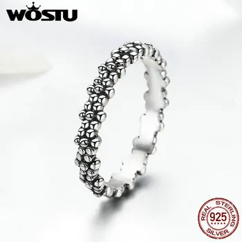 WOSTU Genuine 925 Sterling Silver Vintage Daisies Stackable Rings For Women Fine Jewelry Gift SDP7628
WOSTU Genuine 925 Sterling Silver Vintage Daisies Stackable Rings For Women Fine Jewelry Gift SDP7628