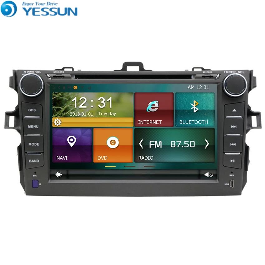 Car DVD Player Wince System For Toyota Corolla 2007-2012 Car Radio Stereo GPS Navigation Multimedia Audio Video
Car DVD Player Wince System For Toyota Corolla 2007-2012 Car Radio Stereo GPS Navigation Multimedia Audio Video