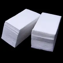 Nova Moda e Na Moda 900PCS Almofada de Algodão Removedor De Lint Nail Art Polonês Gel Prego Limpar 0426 #30(China)