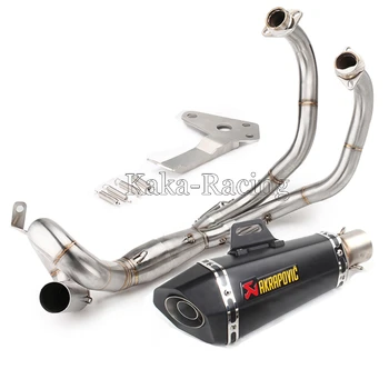 MT-07 Motorcycle Exhaust Muffler Full system Slip-On Akrapovic Muffler Escape moto For Yamaha MT07 FZ07 2014-2019 XSR700 2017
MT-07 Motorcycle Exhaust Muffler Full system Slip-On Akrapovic Muffler Escape moto For Yamaha MT07 FZ07 2014-2019 XSR700 2017
