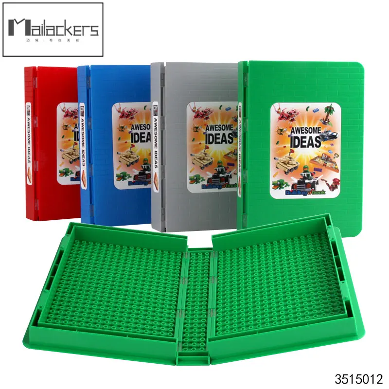 Mailackers Plate Base Pop-Up Book Block Toy Plate Plaque Compatible With Set Building Blocks Bricks Kids Toys For Children Model
Mailackers Plate Base Pop-Up Book Block Toy Plate Plaque Compatible With Set Building Blocks Bricks Kids Toys For Children Model