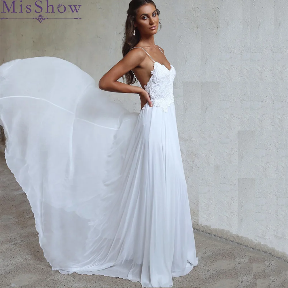 wedding dress 2019 Spaghetti Strap Beach Boho Cheap Lace Front Short Long Back Chiffon Wedding Gowns Bride Dress robe de mariee
wedding dress 2019 Spaghetti Strap Beach Boho Cheap Lace Front Short Long Back Chiffon Wedding Gowns Bride Dress robe de mariee
