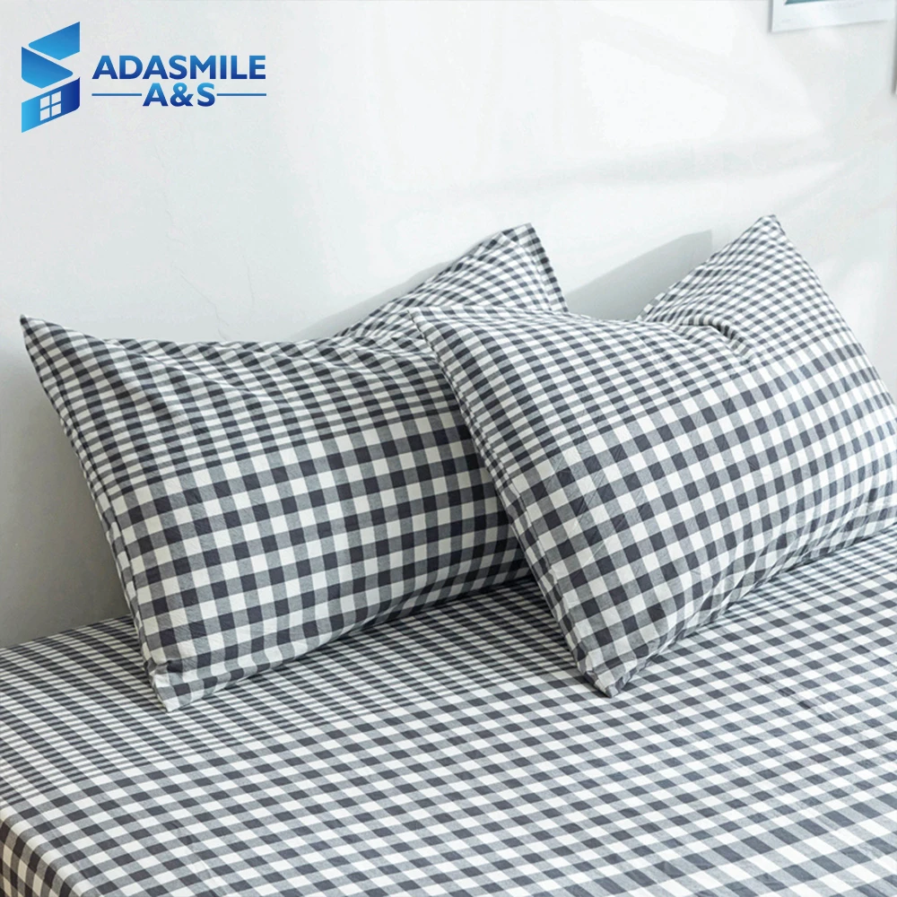 100% Cotton Plaid Color Bedding Pillow Case 48*74cm Pillowslips Rectangular Pink/Blue/Grey Pillowcase Sleeping Bed Pillow Cover
100% Cotton Plaid Color Bedding Pillow Case 48*74cm Pillowslips Rectangular Pink/Blue/Grey Pillowcase Sleeping Bed Pillow Cover