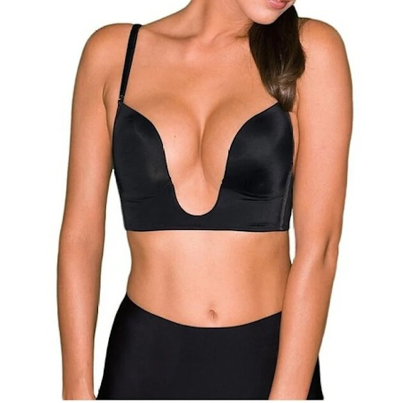 Бюстгалтер планж с Push-Up купить со скидкой в секс шопе  Женское белье, одежда  Бюстгалтеры