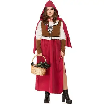 Women Plus Size Bavarian Style Dresses Retro Vest Dress Halloween Costume Women Special Festival Oktoberfest Clothes Costume
Women Plus Size Bavarian Style Dresses Retro Vest Dress Halloween Costume Women Special Festival Oktoberfest Clothes Costume