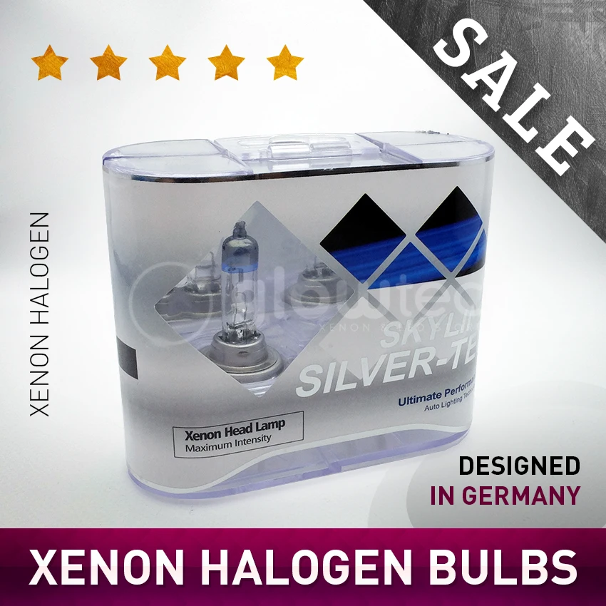 1pair HOD bulb headlight SKYLINE SILVER-TEC H11, H7, H4 55W 100W 2400lm 4300K Ultrabright light Car Lights GLOWTEC
1pair HOD bulb headlight SKYLINE SILVER-TEC H11, H7, H4 55W 100W 2400lm 4300K Ultrabright light Car Lights GLOWTEC