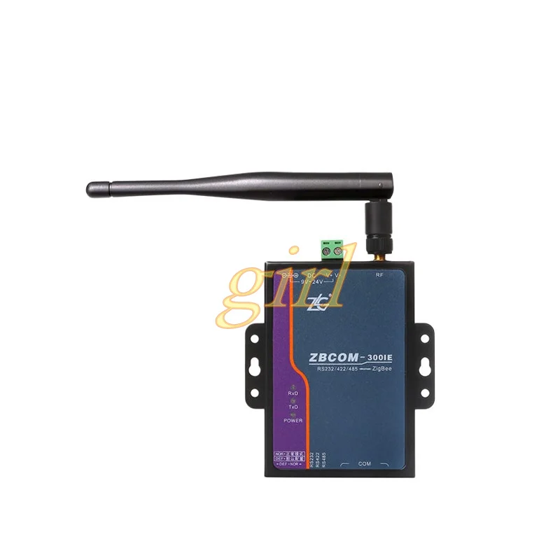RS232/RS485/RS422 three in one serial port to ZigBee data conversion module ZBCOM-300IE
RS232/RS485/RS422 three in one serial port to ZigBee data conversion module ZBCOM-300IE