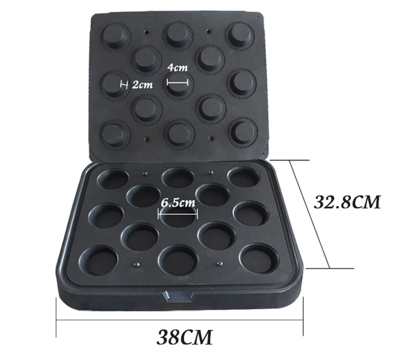 Commercial Tartlets Machine Non-stick Egg Tart Mold Machine Multi-function Cheese Tart shell Mould for tartlet Machine
Commercial Tartlets Machine Non-stick Egg Tart Mold Machine Multi-function Cheese Tart shell Mould for tartlet Machine