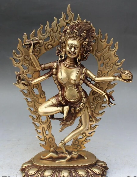 shitou 003248 13" Tibet Buddhism Temple Bronze 4 Arms Vajravarahi Dorje Phakmo Buddha Statue
shitou 003248 13" Tibet Buddhism Temple Bronze 4 Arms Vajravarahi Dorje Phakmo Buddha Statue