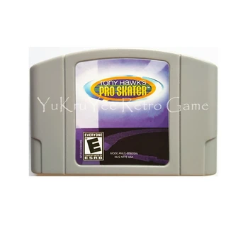 

Tony Hawk's Pro Skater Video Game Accessories Memory Cartridge Card for 64 Bit Console US NTSC Version N066