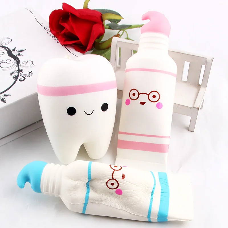 Clearance!!! 1pc Cartoon Tooth Squishy Toy Slow Rising Toothpaste Soft Squeeze Cute Stretchy Toy Gift
Clearance!!! 1pc Cartoon Tooth Squishy Toy Slow Rising Toothpaste Soft Squeeze Cute Stretchy Toy Gift