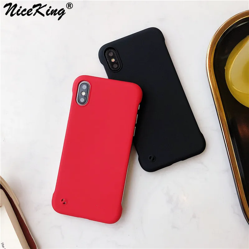 Niceking Frameless Hard PC Case For iPhone X XR XS Max Ultra Slim Matte Plastic Candy Color Phone Case For iPhone 7 8 6 6S Plus
Niceking Frameless Hard PC Case For iPhone X XR XS Max Ultra Slim Matte Plastic Candy Color Phone Case For iPhone 7 8 6 6S Plus