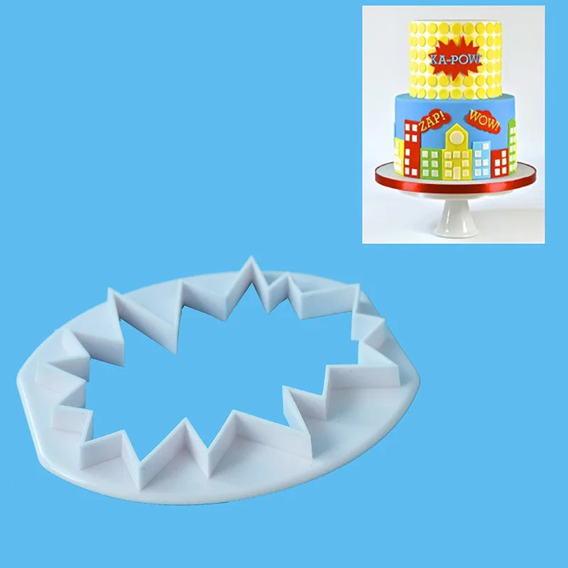 TTLIFE Wow Letter Cookie Cutter Explosion Frame Plastic Fondant Cake Decorating Tool Sugarcraft Mold Dessert Pastry Baking Mould 
TTLIFE Wow Letter Cookie Cutter Explosion Frame Plastic Fondant Cake Decorating Tool Sugarcraft Mold Dessert Pastry Baking Mould
