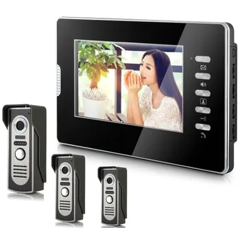 XinSiLu New European Style Video Door Phone with 7 inch Color TFT Liquid Crystal Screen, IR Camera , 3 to 1
XinSiLu New European Style Video Door Phone with 7 inch Color TFT Liquid Crystal Screen, IR Camera , 3 to 1