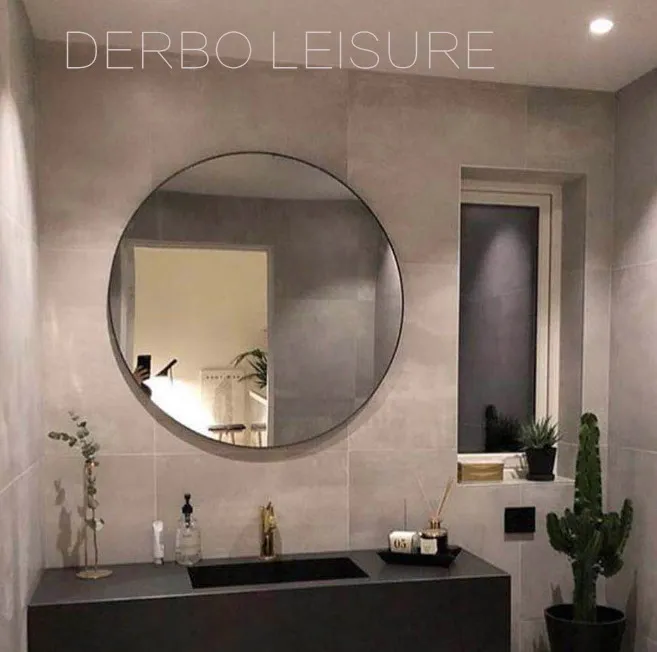 Nordic Modern Design Fashion Popular Loft Metal Round Wall mounted decorative round mirror, Classic Creative design mirror 1PC
Nordic Modern Design Fashion Popular Loft Metal Round Wall mounted decorative round mirror, Classic Creative design mirror 1PC