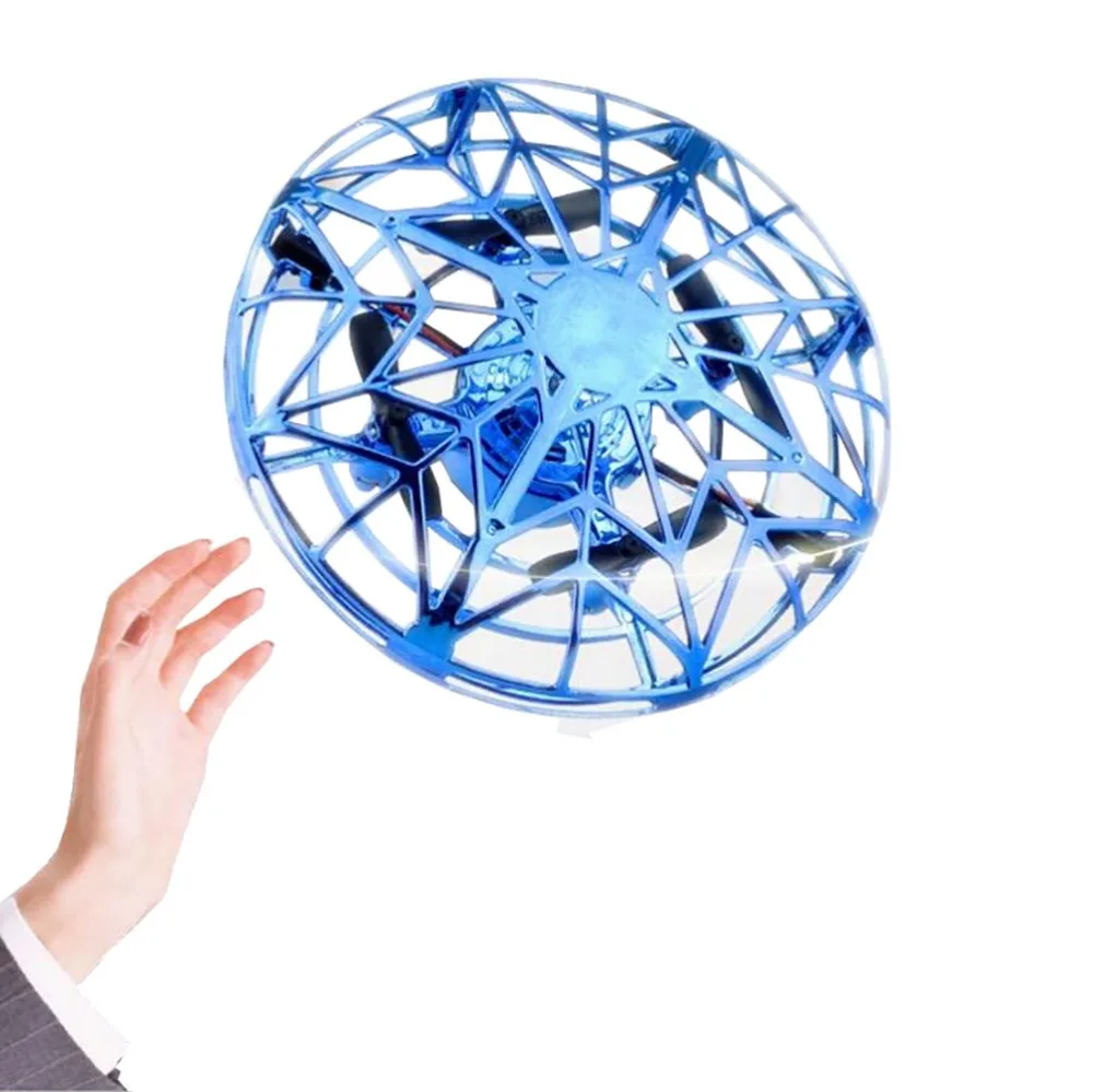 Anti-collision UFO Mini Drone Hand Flying Globe Quadcopter Hand Controlled Helicopter LED Induction Flying Ball Aircraft Toys
Anti-collision UFO Mini Drone Hand Flying Globe Quadcopter Hand Controlled Helicopter LED Induction Flying Ball Aircraft Toys