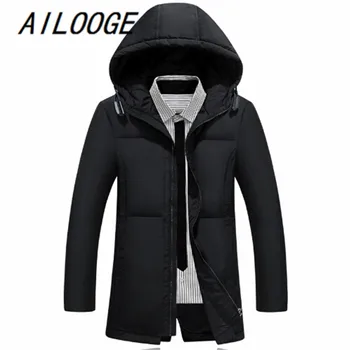 Men's Winter Keep Warm Down Coat White Duck Down Jacket Men Long overcoat Casual Mens Down Jackets for Masculina 
Men's Winter Keep Warm Down Coat White Duck Down Jacket Men Long overcoat Casual Mens Down Jackets for Masculina