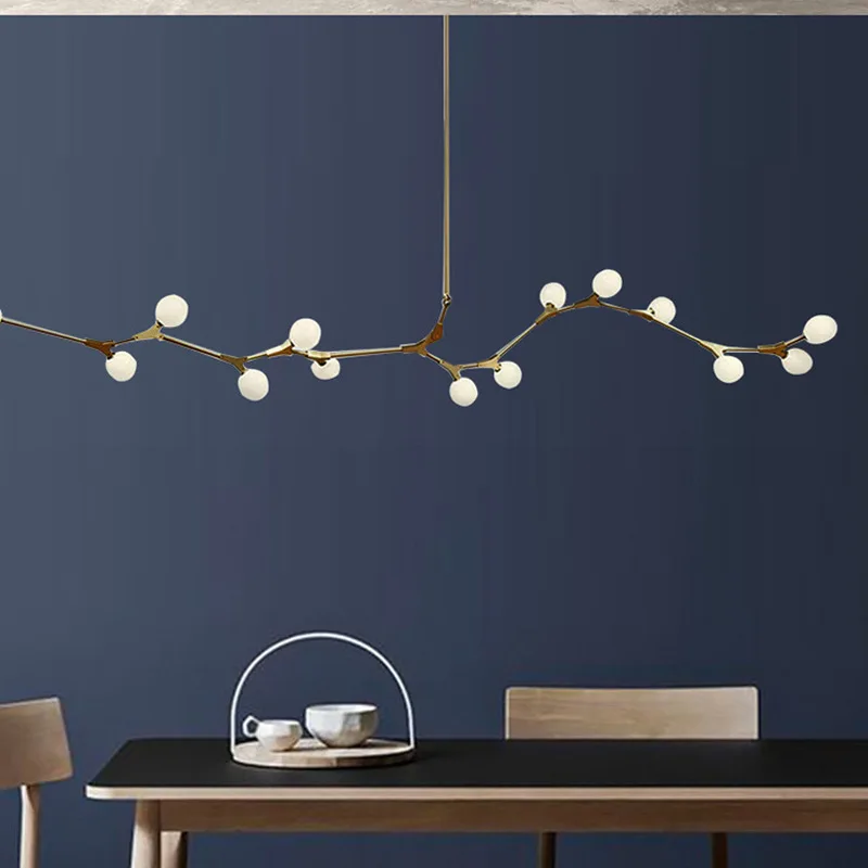 Современная светодиодная люстра G9, подвесной стержень для гостиной, лофт, освещение для помещений
Современная светодиодная люстра G9, подвесной стержень для гостиной, лофт, освещение для помещений