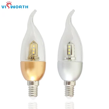 VisWorht E14 Led Candle Light 5W 7W 9W 360 Degree led lamp ac 110v 220v 240v SMD2835 12pcs Tail Bubble Light Warm Cold White
VisWorht E14 Led Candle Light 5W 7W 9W 360 Degree led lamp ac 110v 220v 240v SMD2835 12pcs Tail Bubble Light Warm Cold White