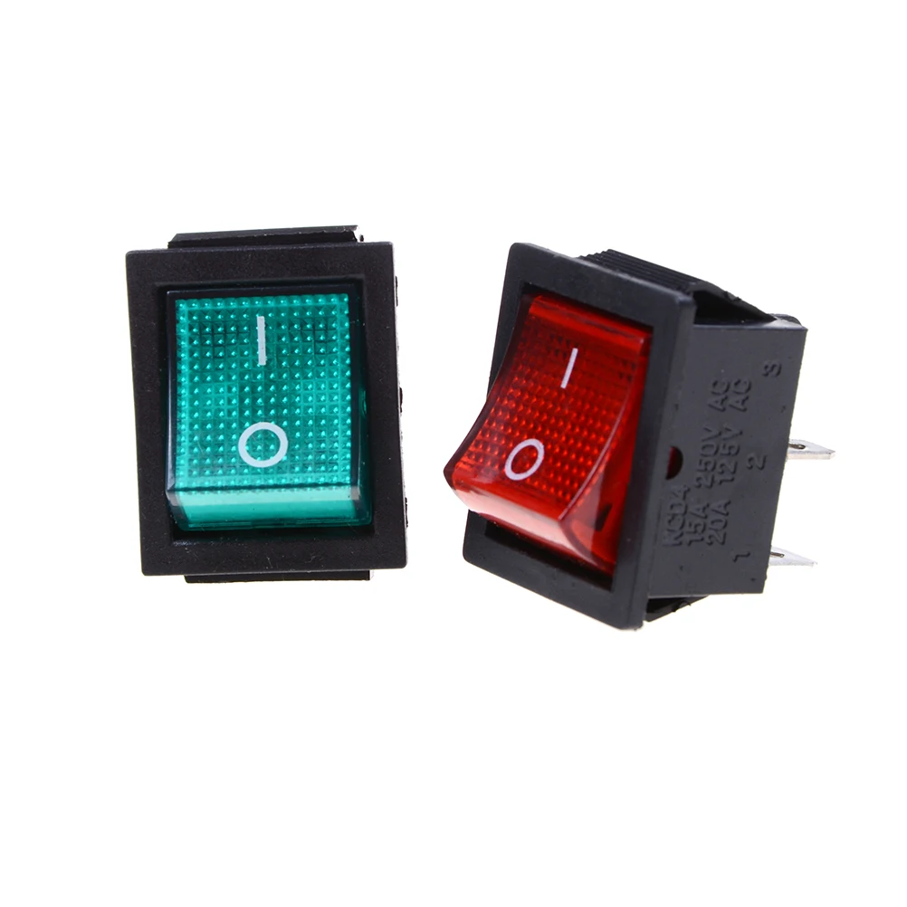 2 Pcs 250V 15A 25X31MM Switch Button 4 Pin Button on-off Light On/off Boat Rocker Switch Green Red Colors
2 Pcs 250V 15A 25X31MM Switch Button 4 Pin Button on-off Light On/off Boat Rocker Switch Green Red Colors