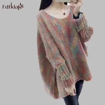 Fashion Women sweaters new 2018 soft warm autumn winter sweater loose long sleeve knitted sweater ladies pullovers tops A279
Fashion Women sweaters new 2018 soft warm autumn winter sweater loose long sleeve knitted sweater ladies pullovers tops A279
