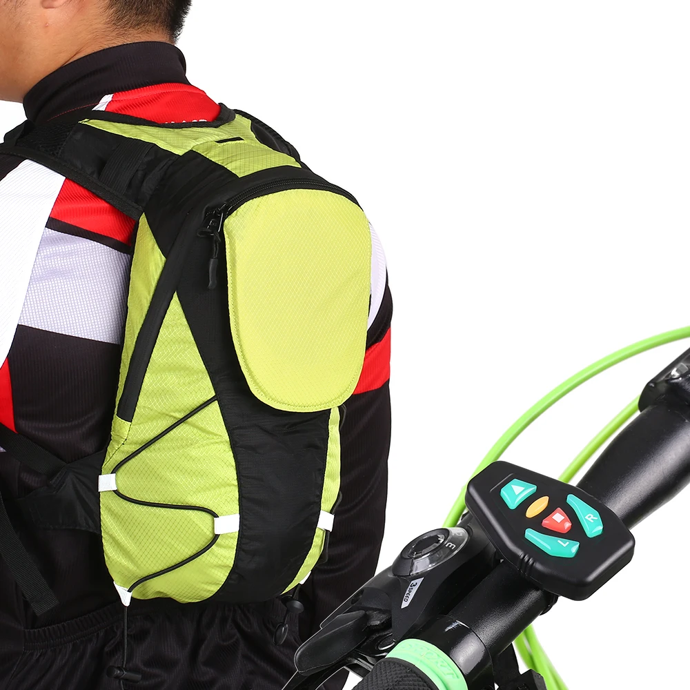Lixada 5L Turn Signal Reflective Light Backpack Outdoor Sport Safety Bag Gear Reflectiv Pack for Cycling Running Walking Jogging
Lixada 5L Turn Signal Reflective Light Backpack Outdoor Sport Safety Bag Gear Reflectiv Pack for Cycling Running Walking Jogging