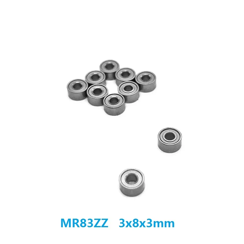 Миниатюрный подшипник MR83ZZ, MR83, ZZ, MR83Z, Full B, с двойным экранированием, 3x8x3 мм, шариковый подшипник с глубоким желобом 3*8*3 мм, 50 шт.
Миниатюрный подшипник MR83ZZ, MR83, ZZ, MR83Z, Full B, с двойным экранированием, 3x8x3 мм, шариковый подшипник с глубоким желобом 3*8*3 мм, 50 шт.