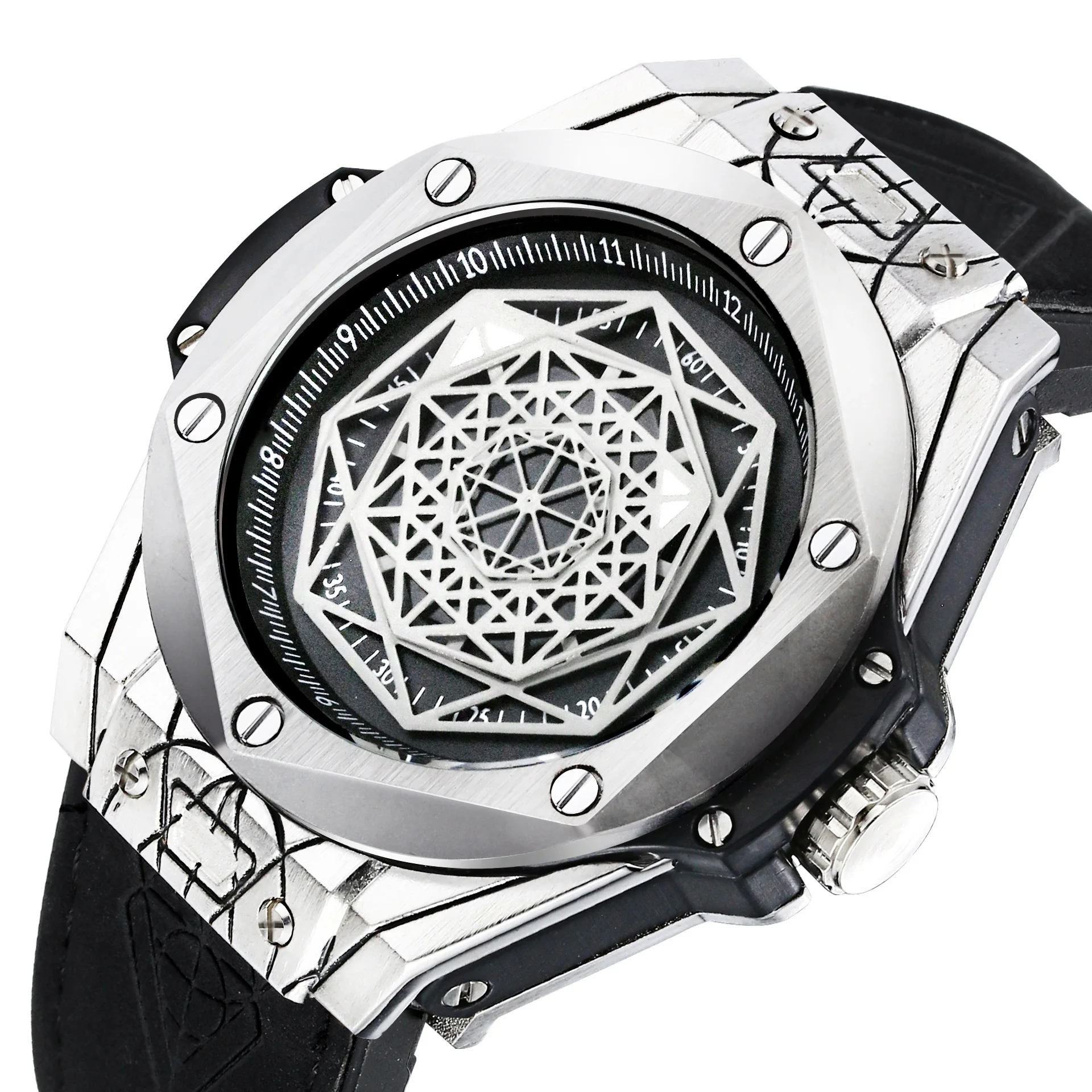 New men's watch men's watch fashion trend silicone waterproof watch men's quartz watches
New men's watch men's watch fashion trend silicone waterproof watch men's quartz watches