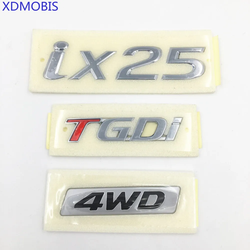 FOR Hyundai CRETA decorative Decal ix25 logo 4WD four-wheel drive logo TGDI badge Applique
FOR Hyundai CRETA decorative Decal ix25 logo 4WD four-wheel drive logo TGDI badge Applique