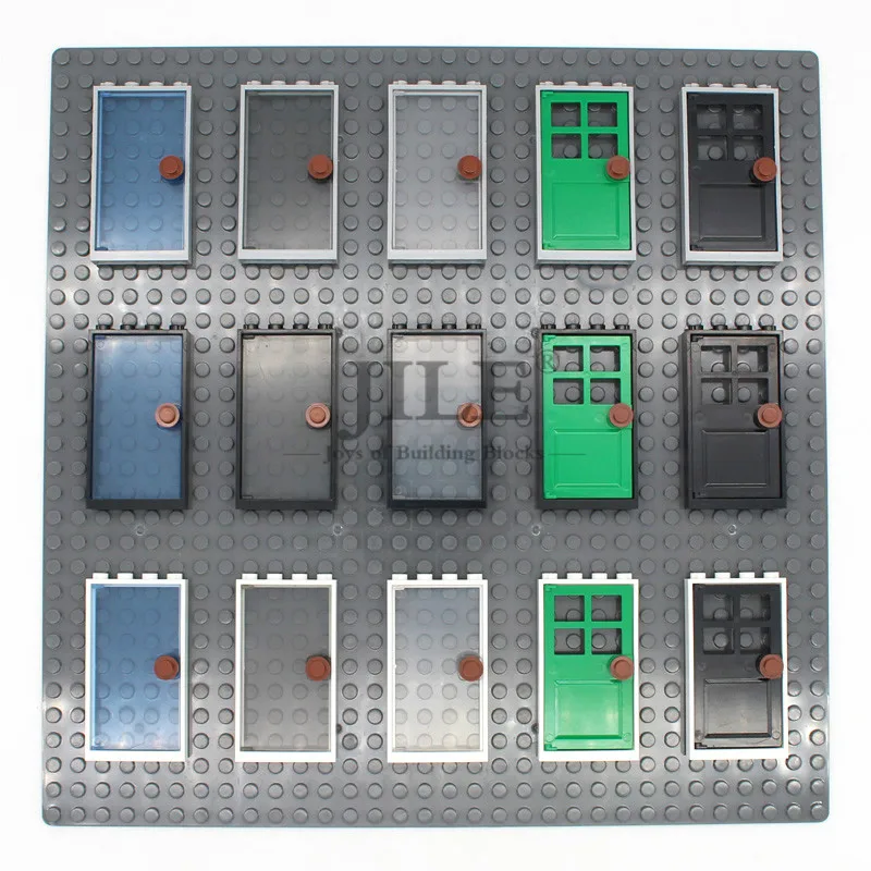 Moc House Home Door Frame 1 x 4 x 6 with Gate Leaf 60596 DIY Enlighten Building Block Bricks Compatible with Assembles Particles
Moc House Home Door Frame 1 x 4 x 6 with Gate Leaf 60596 DIY Enlighten Building Block Bricks Compatible with Assembles Particles