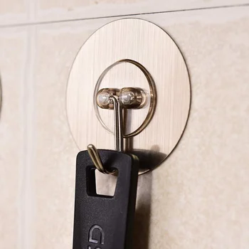 12Pcs Self Adhesive Wall Hooks Round Seamless Nail Free Towel Hooks for Kitchen Bathroom -Drop
12Pcs Self Adhesive Wall Hooks Round Seamless Nail Free Towel Hooks for Kitchen Bathroom -Drop