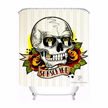Custom Sketch Skull Butterfly Bathroom Acceptable Shower Curtain Polyester Fabric Bathroom Curtain #180318-37-23
Custom Sketch Skull Butterfly Bathroom Acceptable Shower Curtain Polyester Fabric Bathroom Curtain #180318-37-23