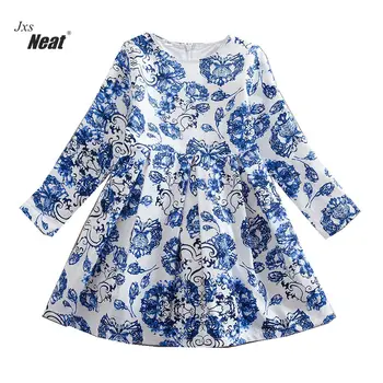 Autumn Winter baby girl clothes girls floral print Princess party dress Fashion leisure cotton long-sleeved Dress WL169
Autumn Winter baby girl clothes girls floral print Princess party dress Fashion leisure cotton long-sleeved Dress WL169