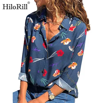 Women Long Sleeve Blouse Shirt 2020 Floral Print Ladies Shirts Turn Down Collar Office Casual Tunic Blouse Chemisier Femme S-3XL
Women Long Sleeve Blouse Shirt 2020 Floral Print Ladies Shirts Turn Down Collar Office Casual Tunic Blouse Chemisier Femme S-3XL