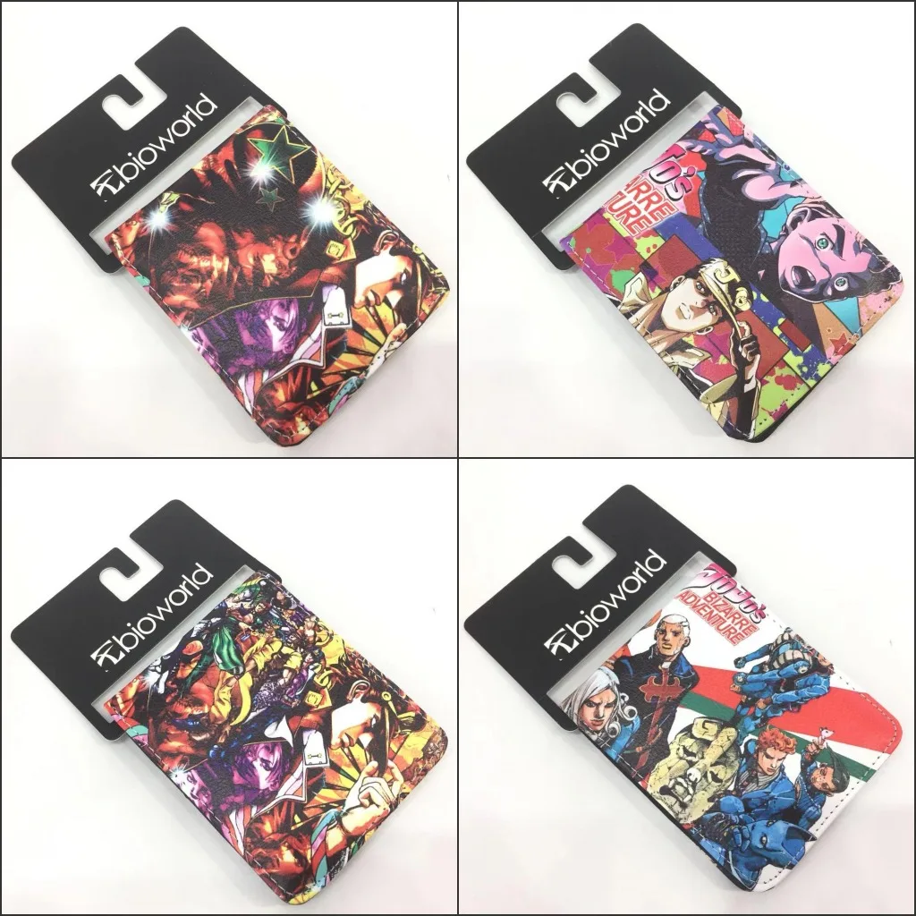 Cartoon bizarre adventure JOJO wallet womens wallets and purses anime wallet with Card Holder Coin Pocket
Cartoon bizarre adventure JOJO wallet womens wallets and purses anime wallet with Card Holder Coin Pocket