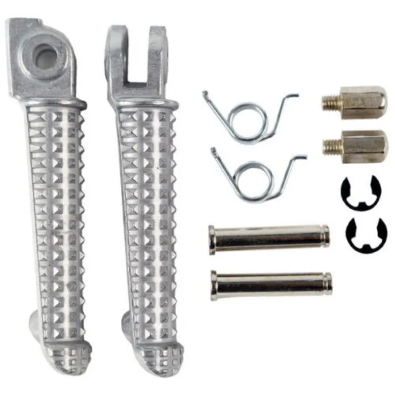 Black/Silver Front Footrest Foot Pegs For Yamaha YZF R1 1998-2014 YZF R6 1999-2017 YZFR6S 03-08 Aluminum
Black/Silver Front Footrest Foot Pegs For Yamaha YZF R1 1998-2014 YZF R6 1999-2017 YZFR6S 03-08 Aluminum