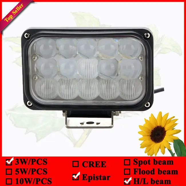 45w LED heavy duty lamp hot selling good performance prompt lead time low/ high beam 6x4 led sealed beam 15Leds led truck light
45w LED heavy duty lamp hot selling good performance prompt lead time low/ high beam 6x4 led sealed beam 15Leds led truck light
