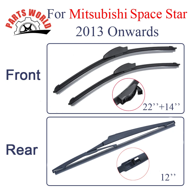 Kit Rubber Front And Rear Wiper Blades For Mitsubishi Space Star 2013 2014 2015 2016,Windscreen Wipers Car Accessories
Kit Rubber Front And Rear Wiper Blades For Mitsubishi Space Star 2013 2014 2015 2016,Windscreen Wipers Car Accessories