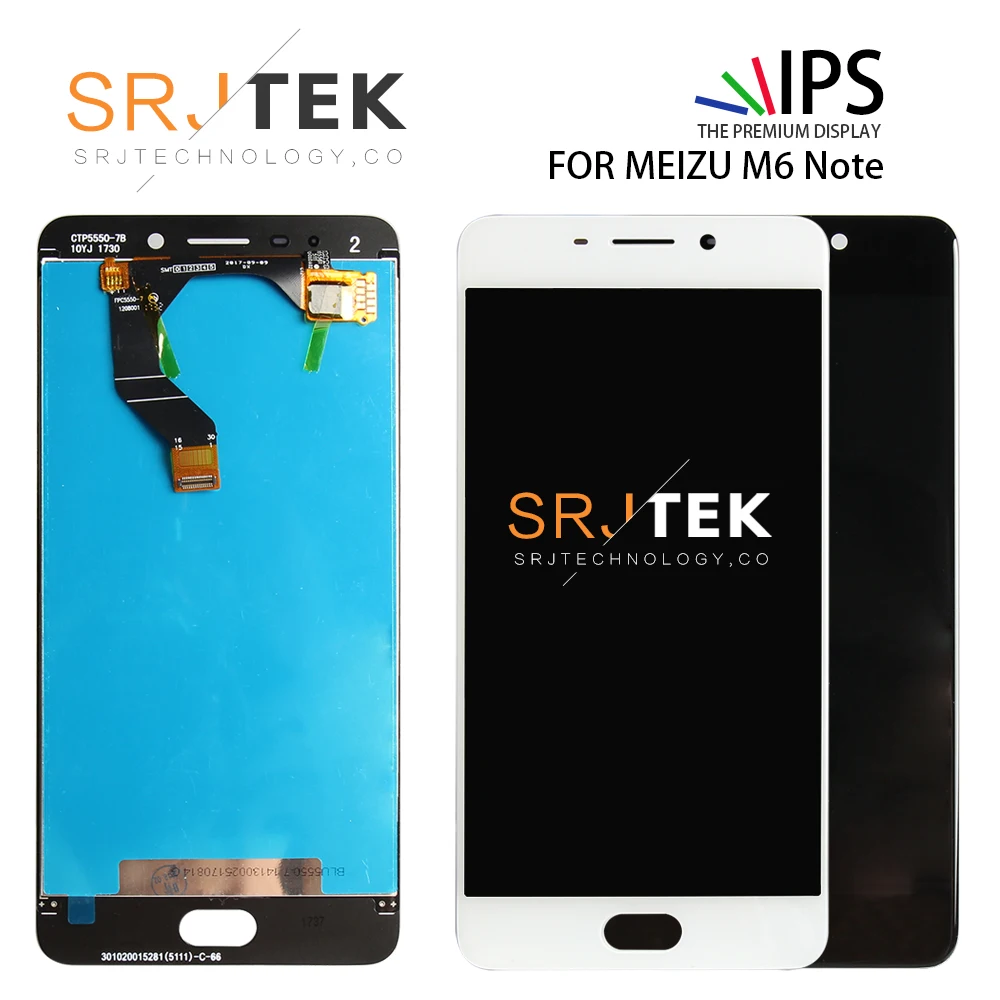 SRJTEK For Meizu M6 Note LCD Display Touch Screen M721H M721Q M721W Replacement For Screen Meizu M6 Note Display Assembly Parts
SRJTEK For Meizu M6 Note LCD Display Touch Screen M721H M721Q M721W Replacement For Screen Meizu M6 Note Display Assembly Parts