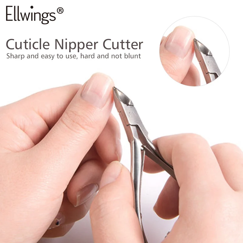 Ellwings Nail Art Stainless Steel Cuticle Nipper Professional Fingernail Toenail Clipper Dead Skin Remover Manicure Tools
Ellwings Nail Art Stainless Steel Cuticle Nipper Professional Fingernail Toenail Clipper Dead Skin Remover Manicure Tools