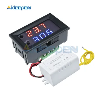 W1209WK DC 12V AC110-220V LED Digital Thermostat Temperature Control Thermometer Thermo Controller Switch Module +NTC Sensor
W1209WK DC 12V AC110-220V LED Digital Thermostat Temperature Control Thermometer Thermo Controller Switch Module +NTC Sensor