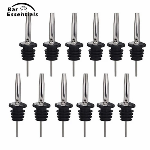 12PCS Free Flow Stainless Steel Liquor Bottle Speed Pourers with Tapered Spout Set of 12 Bar Accessories Bar Tools
12PCS Free Flow Stainless Steel Liquor Bottle Speed Pourers with Tapered Spout Set of 12 Bar Accessories Bar Tools