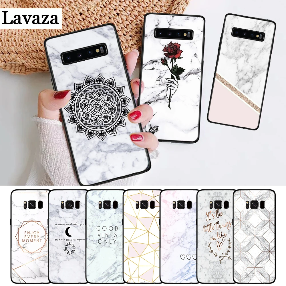 Lavaza Marble rose triangle Silicone Case for Samsung S6 Edge S7 S8 Plus S9 S10 S10e Note 8 9 M10 M20 M30
Lavaza Marble rose triangle Silicone Case for Samsung S6 Edge S7 S8 Plus S9 S10 S10e Note 8 9 M10 M20 M30