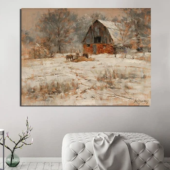 Western Country Of Snow Landscape Canvas Prints Picture Modern Oil Paintings for Living Room Wall Art Poster Home Decoration
Western Country Of Snow Landscape Canvas Prints Picture Modern Oil Paintings for Living Room Wall Art Poster Home Decoration
